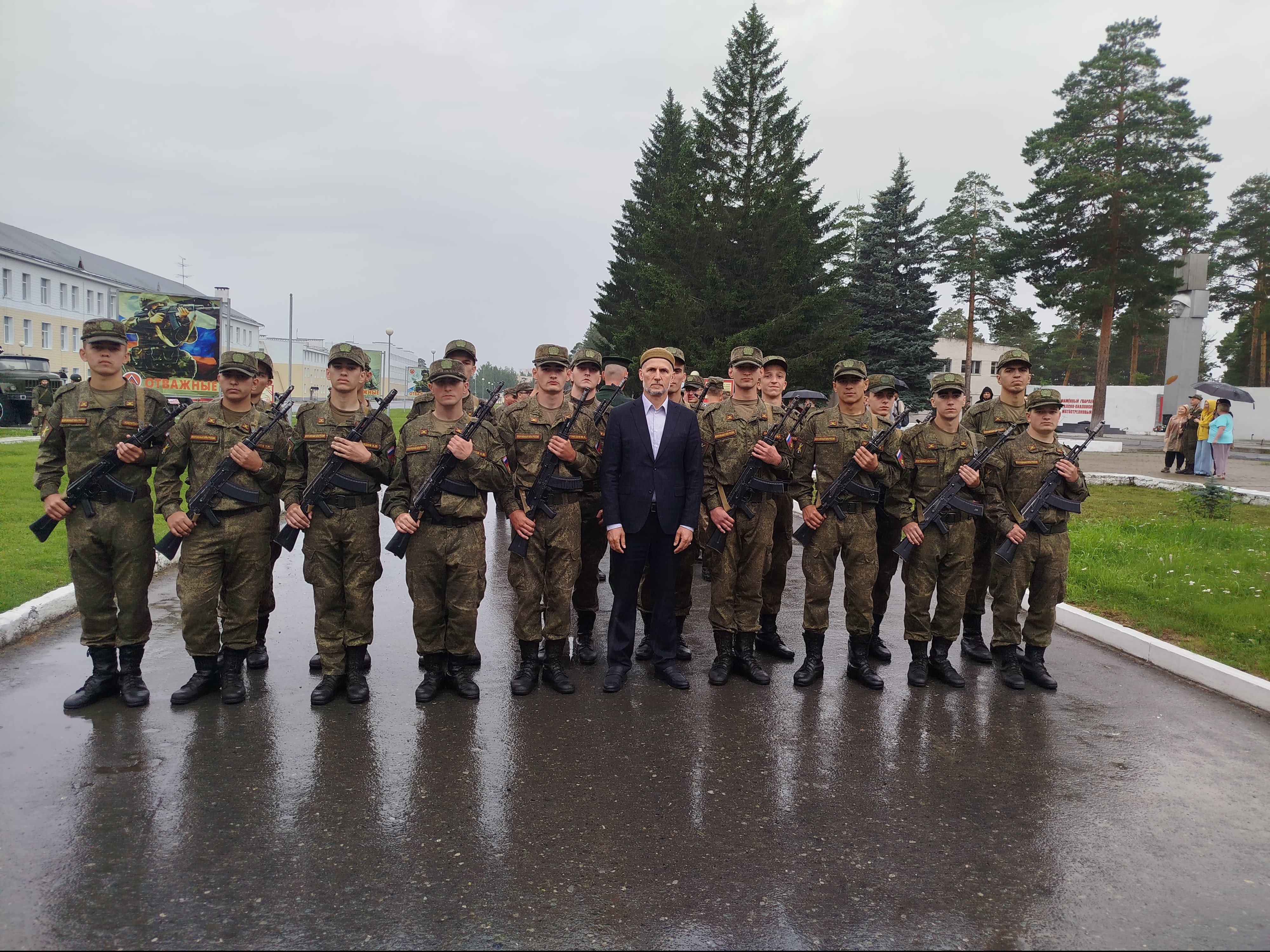Дагестанцы приняли присягу на Урале